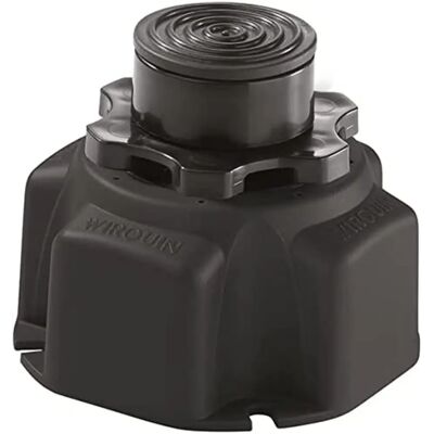 Wirquin 30720239 - Shower tray feet set, black Wirquin 30720239 - Shower tray feet set, black