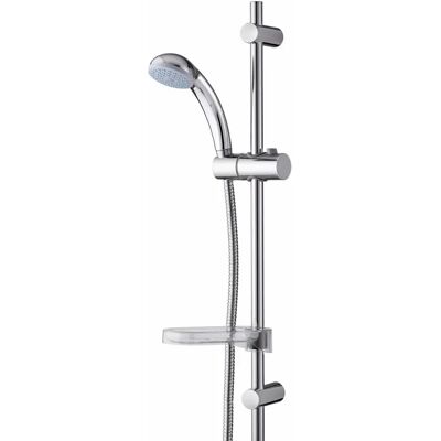 Wirquin - 60721658 - D18 Equo - Noir - Kit Barre de Douche - Publicité Wirquin - 60721658 - D18 Equo - Noir - Kit Barre de Douche - Publicité