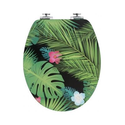 Wirquin 20722133 Bamboe Toiletzitting - Jungle Ontwerp Wirquin 20722133 Bamboe Toiletzitting - Jungle Ontwerp