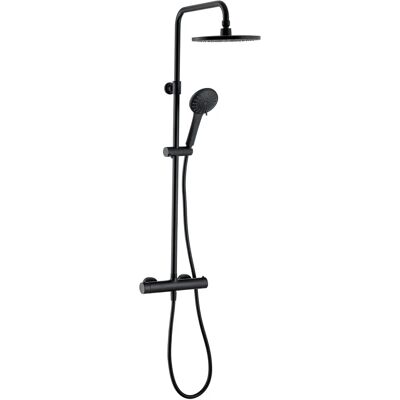 WIRQUIN 60722893 Colonne de douche thermostatique noire - Type de douche - Publicité WIRQUIN 60722893 Colonne de douche thermostatique noire - Type de douche - Publicité