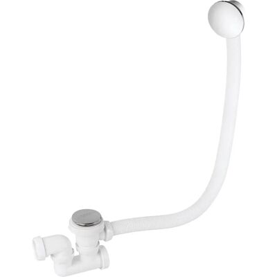 Wirquin L700-Set Komplett Badewannenablauf - Weiß Wirquin L700-Set Komplett Badewannenablauf - Weiß