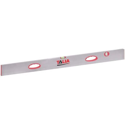 Regla de nivelación de aluminio Taliaplast L. 200 cm – Mango ergonómico, Alta visibilidad, Precisa Regla de nivelación de aluminio Taliaplast L. 200 cm – Mango ergonómico, Alta visibilidad, Precisa