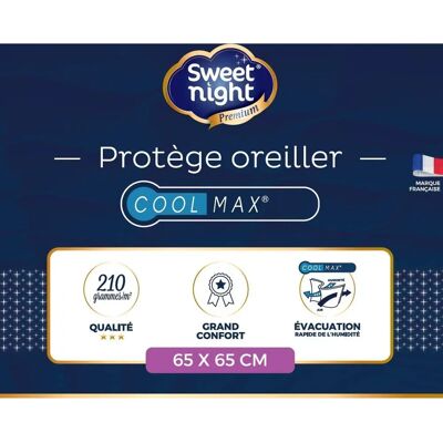 Protège Matelas SweetNight Coolmax Antitranspirant 65x65cm - Publicité Protège Matelas SweetNight Coolmax Antitranspirant 65x65cm - Publicité