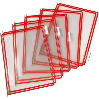 Tarifold Obrotna Torba Ekspozycyjna A4 - Panel informacyjny czerwony Tarifold Obrotna Torba Ekspozycyjna A4 - Panel informacyjny czerwony