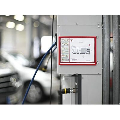 Ramka magnetyczna A4 Tarifold - 5 szt., Niebieski Ramka magnetyczna A4 Tarifold - 5 szt., Niebieski