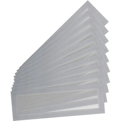 Tarifold Cartello Magnetico Magneto Solo Pro - 75x230mm - Confezione 10 Tarifold Cartello Magnetico Magneto Solo Pro - 75x230mm - Confezione 10