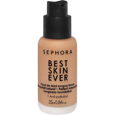 Fond de teint Sephora Collection Best Skin Ever - Couvrance naturelle, moyenne - Publicité Fond de teint Sephora Collection Best Skin Ever - Couvrance naturelle, moyenne - Publicité