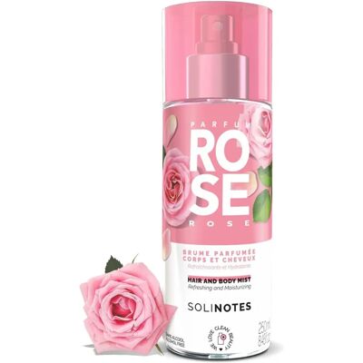 Brume Corporelle Rose Solinotes - Body Mist - Publicité Brume Corporelle Rose Solinotes - Body Mist - Publicité