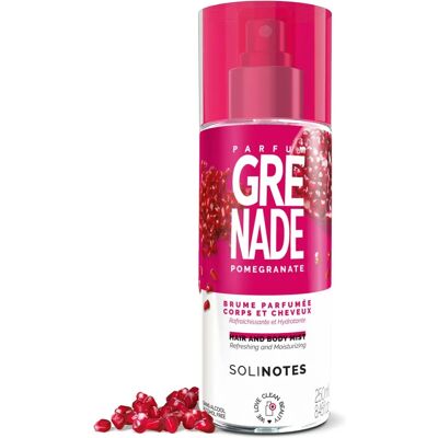 Brume Corporelle Grenade Solinotes - Eau de Parfum 250ml - Publicité Brume Corporelle Grenade Solinotes - Eau de Parfum 250ml - Publicité