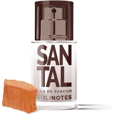 Solinotes Santal Eau de Parfum - Boisé Épicé 15ml - Publicité Solinotes Santal Eau de Parfum - Boisé Épicé 15ml - Publicité