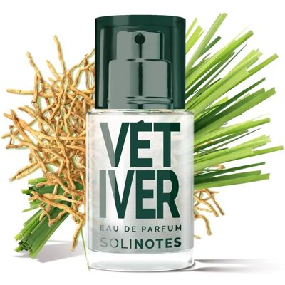Solinotes Vetiver Eau de Parfum - 15ml - Publicité Solinotes Vetiver Eau de Parfum - 15ml - Publicité