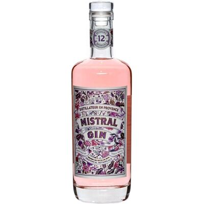 Mistral Gin - Rosé Dry Gin aus der Provence - 40% Vol., 0,5 l Mistral Gin - Rosé Dry Gin aus der Provence - 40% Vol., 0,5 l