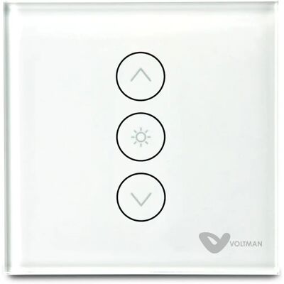 Voltman - Interrupteur variateur WiFi - LED, Neutre, Application - Publicité Voltman - Interrupteur variateur WiFi - LED, Neutre, Application - Publicité