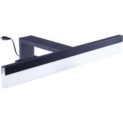 Voltman Noir 78cm 16W 1280lm Applique de salle de bain - IP44 - Publicité Voltman Noir 78cm 16W 1280lm Applique de salle de bain - IP44 - Publicité