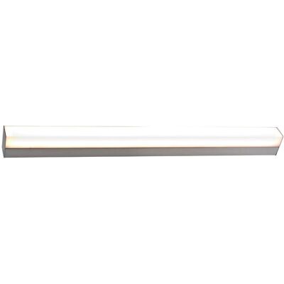 Voltman - Bande lumineuse salle IP44 90cm - 18W 1410lm 4000K - Chrome - Publicité Voltman - Bande lumineuse salle IP44 90cm - 18W 1410lm 4000K - Chrome - Publicité