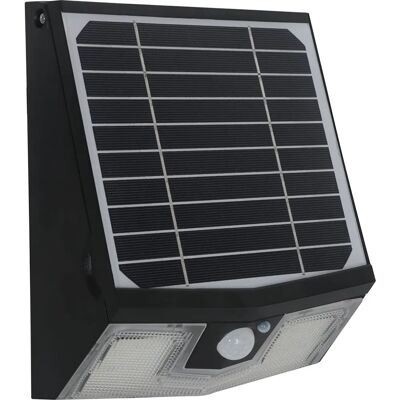 Applique solaire avec détecteur de mouvement IP65 (700Lm 4000K A++) - Noir - Voltman - Publicité Applique solaire avec détecteur de mouvement IP65 (700Lm 4000K A++) - Noir - Voltman - Publicité