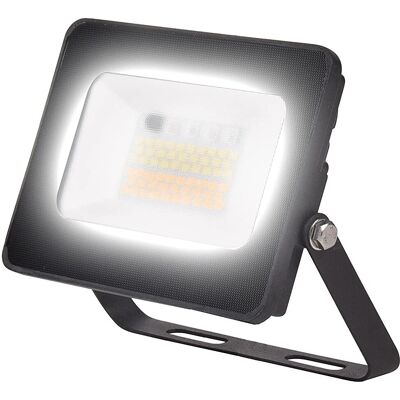 Voltman - Projecteur extérieur avec télécommande IP65 1200lm 6500K A++ - Noir - Publicité Voltman - Projecteur extérieur avec télécommande IP65 1200lm 6500K A++ - Noir - Publicité