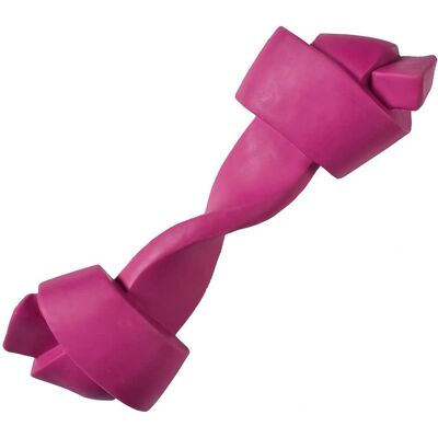 CROCI Dog Toy - Violet - Bone Shape - Flexible - S/M CROCI Dog Toy - Violet - Bone Shape - Flexible - S/M