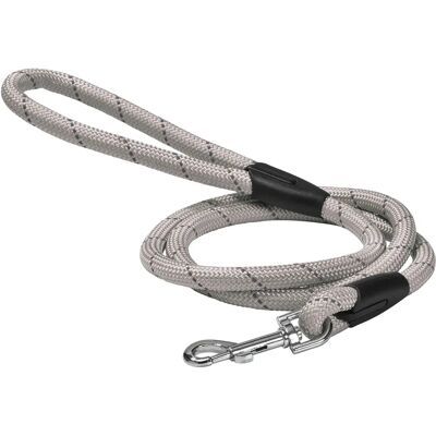 Guinzaglio in nylon Bobby - 1,2 m Grigio per addestramento Guinzaglio in nylon Bobby - 1,2 m Grigio per addestramento