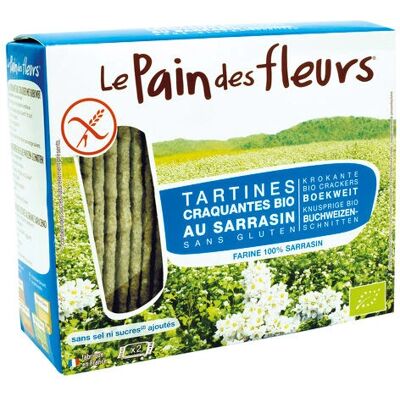 Le Pain des Fleurs Galletas de alforfón - Orgánico, Sin sal, Sin gluten Le Pain des Fleurs Galletas de alforfón - Orgánico, Sin sal, Sin gluten