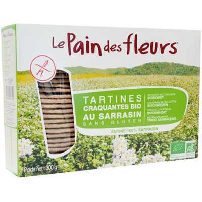 Le Pain des Fleurs Tostadas de Trigo Sarraceno Orgánico - Pan Le Pain des Fleurs Tostadas de Trigo Sarraceno Orgánico - Pan