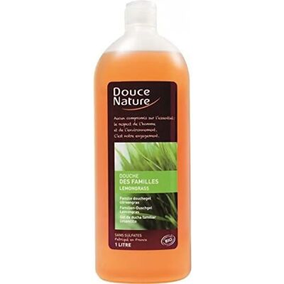 Gel Douche Famille Citronnelle Douce Nature - Apaisant, 1000ml - Publicité Gel Douche Famille Citronnelle Douce Nature - Apaisant, 1000ml - Publicité