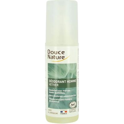 Desodorante Orgánico para Hombres Douce Nature - Vetiver - Desodorante Desodorante Orgánico para Hombres Douce Nature - Vetiver - Desodorante