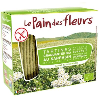 Galletas de trigo sarraceno Le Pain des Fleurs - Snack sin gluten Galletas de trigo sarraceno Le Pain des Fleurs - Snack sin gluten