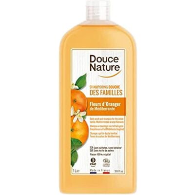 Champú y Gel de Ducha Orgánico Familiar Douce Nature - 1L Champú y Gel de Ducha Orgánico Familiar Douce Nature - 1L