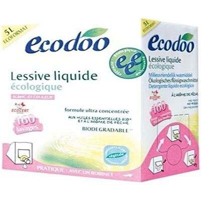 Ecodoo Concentrated Peach Eco Detergent - 5L Ecodoo Concentrated Peach Eco Detergent - 5L