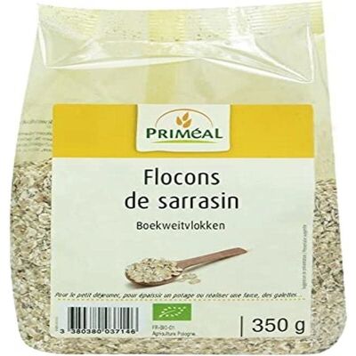 Primeal Copos de Trigo Sarraceno - Sarraceno, Orgánico, Francia - Copos de Trigo Sarraceno Primeal Copos de Trigo Sarraceno - Sarraceno, Orgánico, Francia - Copos de Trigo Sarraceno