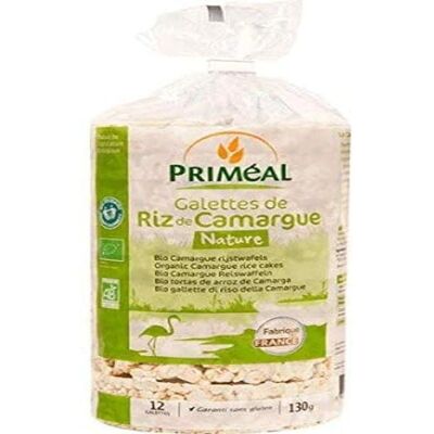 Galettes de riz de Camargue Primeal - Bio, Sans gluten, Légères - Publicité Galettes de riz de Camargue Primeal - Bio, Sans gluten, Légères - Publicité