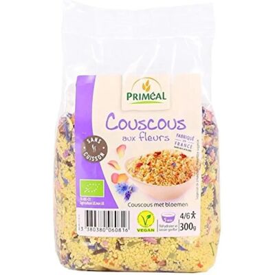 Primeal Cuscús - Trigo y Flores - 300g - Cuscús Primeal Cuscús - Trigo y Flores - 300g - Cuscús