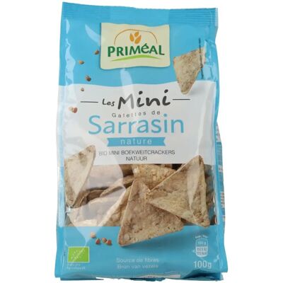 Primeal Mini Triangles de Sarrasin - Snack - Publicité Primeal Mini Triangles de Sarrasin - Snack - Publicité