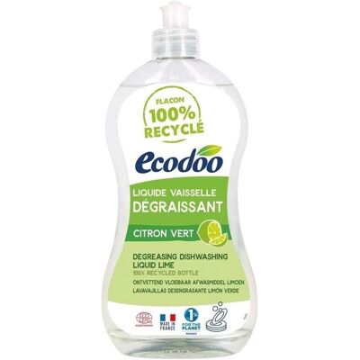 Ecodoo Liquide vaisselle dégraissant Citron Vert - Liquide vaisselle - Publicité Ecodoo Liquide vaisselle dégraissant Citron Vert - Liquide vaisselle - Publicité