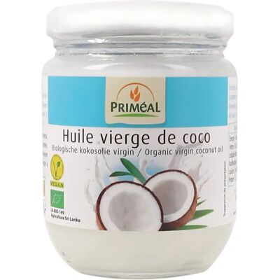 Aceite de Coco Virgen Primeal - Orgánico, Prensado en frío, 200ml Aceite de Coco Virgen Primeal - Orgánico, Prensado en frío, 200ml