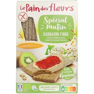 Le Pain des Fleurs Torradas de Trigo Sarraceno Especial Manhã - Torradas Le Pain des Fleurs Torradas de Trigo Sarraceno Especial Manhã - Torradas