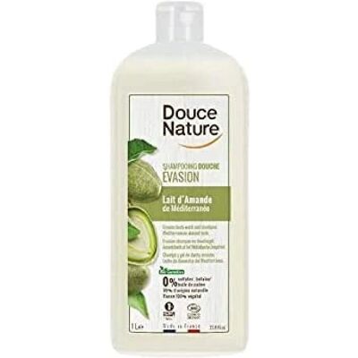 Douce Nature Gel de Ducha Almendra - Hidratante, Orgánico, Para Todo Tipo de Piel y Cabello Douce Nature Gel de Ducha Almendra - Hidratante, Orgánico, Para Todo Tipo de Piel y Cabello