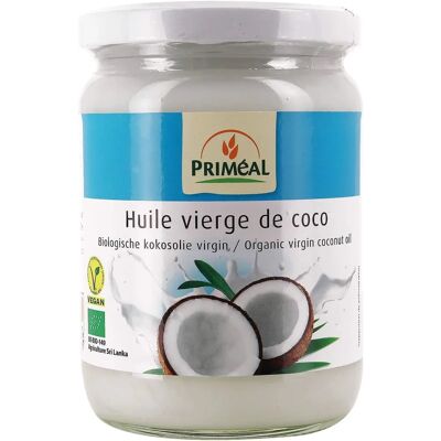 Huile de Noix de Coco Bio Primeal - 500ml - Huile de Coco - Publicité Huile de Noix de Coco Bio Primeal - 500ml - Huile de Coco - Publicité