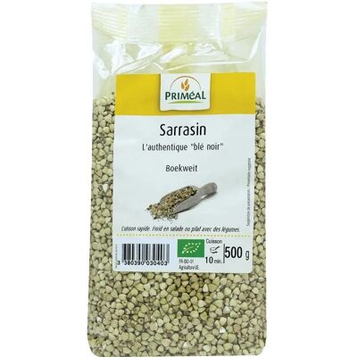Priméal Trigo sarraceno orgánico - Sin gluten - Cocción rápida - Ingredientes franceses - Tipo de producto de trigo sarraceno Priméal Trigo sarraceno orgánico - Sin gluten - Cocción rápida - Ingredientes franceses - Tipo de producto de trigo sarraceno