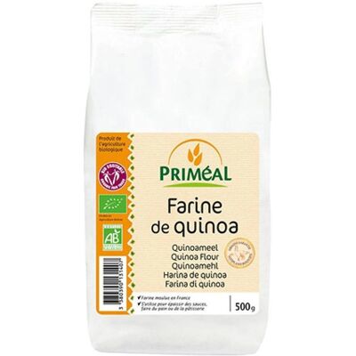 Harina de quinoa orgánica Primeal - Para salsas y repostería Harina de quinoa orgánica Primeal - Para salsas y repostería