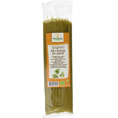 Primeal Quinoa, Ajo y Perejil Spaghetti Orgánico Primeal Quinoa, Ajo y Perejil Spaghetti Orgánico