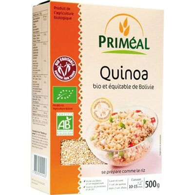 Primeal Quinoa Branca - Sem Glúten, Origem Boliviana - 500g Primeal Quinoa Branca - Sem Glúten, Origem Boliviana - 500g