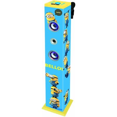Altavoz Torre de Karaoke Bluetooth Lexibook Minions - Diversión Infantil Altavoz Torre de Karaoke Bluetooth Lexibook Minions - Diversión Infantil