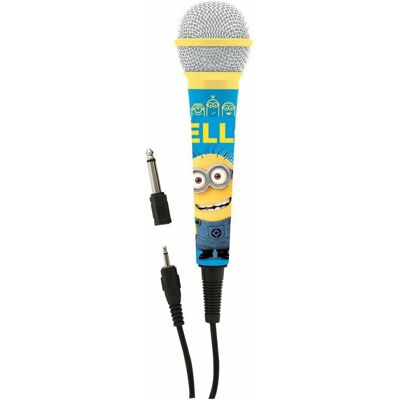 Lexibook MIC100DES - Microfono Karaoke Blu e Giallo Lexibook MIC100DES - Microfono Karaoke Blu e Giallo