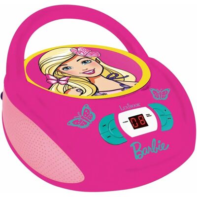 Lexibook Barbie Přenosný CD přehrávač - Zábava pro Děti Lexibook Barbie Přenosný CD přehrávač - Zábava pro Děti