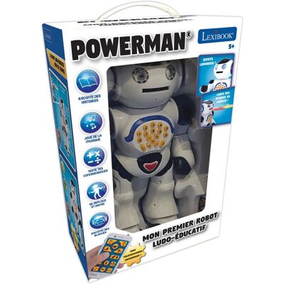 Lexibook Powerman - Robot interactif - Bleu - Jouet pour enfants - Publicité Lexibook Powerman - Robot interactif - Bleu - Jouet pour enfants - Publicité