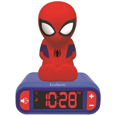 Lexibook Alarm Clock with Night Light Spider-Man Lexibook Alarm Clock with Night Light Spider-Man