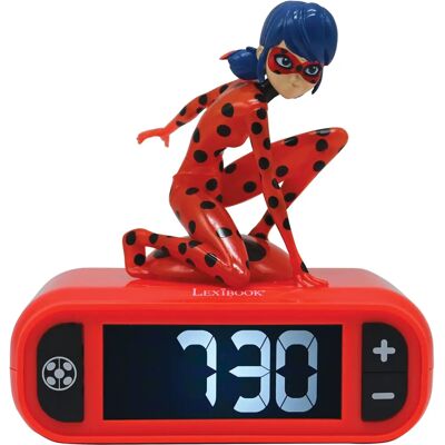 Lexibook Miraculous Wecker mit 3D Nachtlicht - Ladybug Lexibook Miraculous Wecker mit 3D Nachtlicht - Ladybug