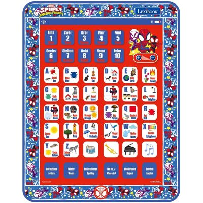 Lexibook Spider-Man Dwujęzyczny Tablet Edukacyjny - Zabawka Edukacyjna Lexibook Spider-Man Dwujęzyczny Tablet Edukacyjny - Zabawka Edukacyjna